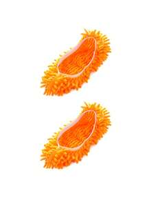 懒人拖鞋 - 可重复使用、可水洗的地板清洁鞋，配有弹性鞋口和拖把配件，无需用电，适用于客厅和卧室，是卧室清洁的必备品，面料可水洗，适用于家庭、卧室、客厅、室内等场所。 - 彩色 - 查看 23