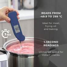 Kitchen Thermometer - Nautical Blue - View 6