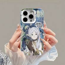 Funda para teléfono con personajes de Mystical Adventure. Compatible con fundas para teléfonos ,  17,  16 Pro Max,  15 Pro Max,  13 y  12. Fabricada en TPU, con un diseño moderno y elegante que ofrece protección contra golpes y caídas. Un regalo ideal para familiares, amigos, seres queridos, novios/novias, y para ocasiones especiales como fiestas y aniversarios. - Blanco - Ver 6