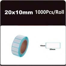 1 Cuộn Nhãn Dán Nhiệt 1000 Nhãn, 0.79"X0.39" (20x10mm) Dụng Cụ Tự Làm Tranh Đính Kim Cương, Nhãn Dán Tổ Chức Lưu Trữ, Đồ Dùng Văn Phòng Phẩm, Quà Tặng Mùa Lễ Hội, Đồ Dùng Gia Đình Nhãn hình chữ nhật - Xem 11
