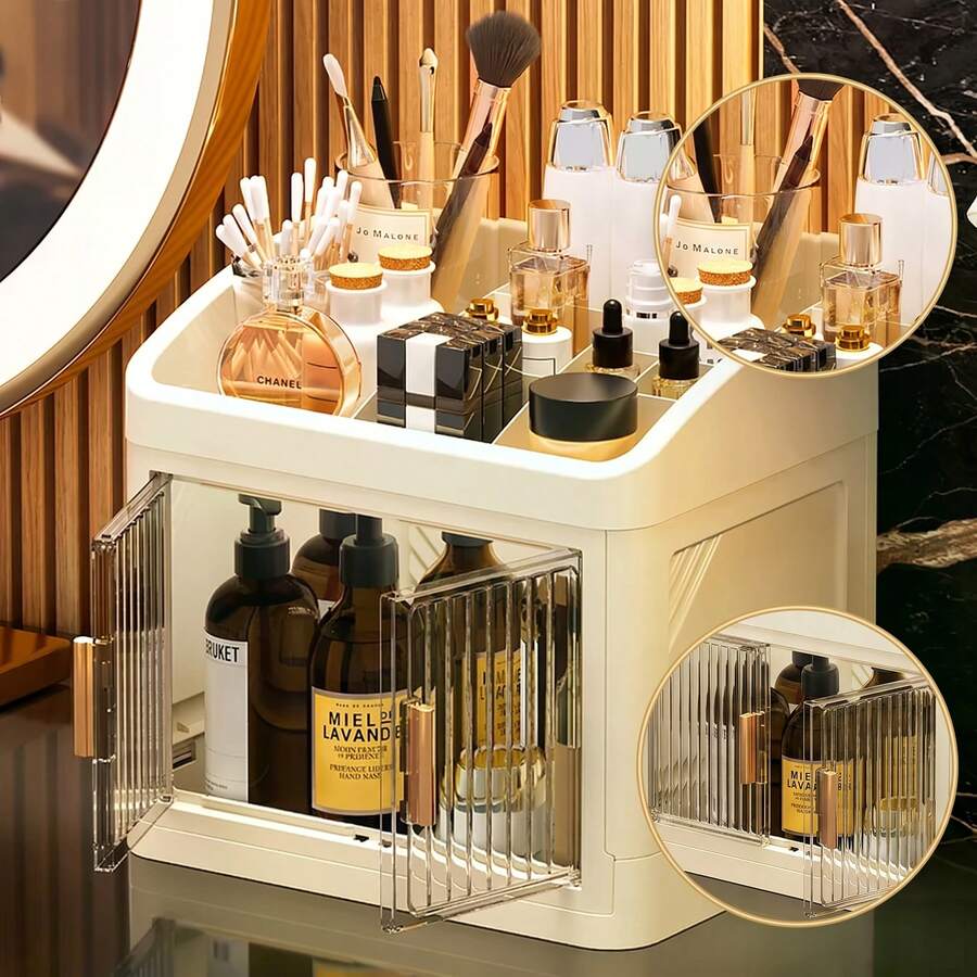 Makeup Organizer Drawer Foldable Organizer Box - 查看 1