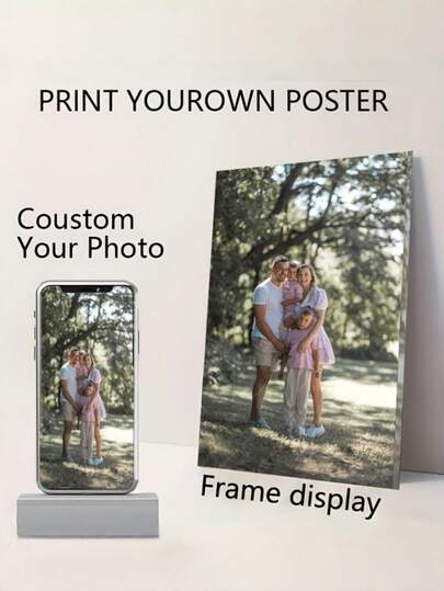 Tranh in trên vải canvas theo yêu cầu - Trang trí không gian của bạn với những kỷ niệm yêu thích | Lý tưởng để trang trí nhà bếp, văn phòng tại nhà hoặc phòng tắm | Phong cách nghệ thuật hiện đại/cổ điển | Sử dụng trong nhà/ngoài trời, không khung, thời trang, dễ thương, màu sắc tươi sáng, cá nhân hóa, món quà độc đáo lý tưởng dành cho người yêu, bạn bè, con trai, con gái.