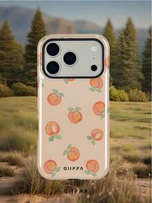 [24h Shipping From DE/FR/ES] [24-Hour Local Shipping] 2-In-1, Watercolor Peach Pattern Phone Case, Cute Fruit Pattern Shockproof Protective Case, Perfect Birthday/Holiday Gift For Her, Compatible With IPhone 17-11 Plus Pro Max/17Air/16e, Galaxy S21-S26 Ultra/Edge/Fe/Plus - 1 Image - View 7