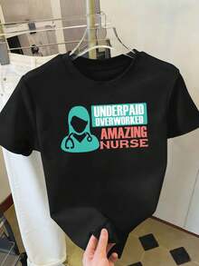 Women T-Shirts - Black - View 2