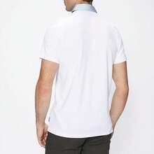 Ted Baker Frend Woven Mens White Polo Shirt - White - View 2