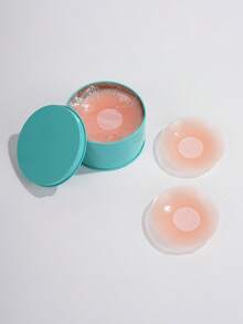 10 Pairs Minimalist Versatile Silicone Nipple Covers - Beige - View 7