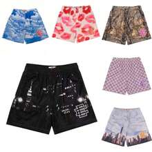 EE  Basic Shorts  Men's Casual Shorts Fitness Sports Pants Summer Gym Workout Men Women Classic GYM Mesh Shorts - Shu Orange - 查看 3