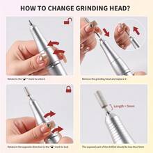 Electric Nail Drills - 彩色 - 查看 5
