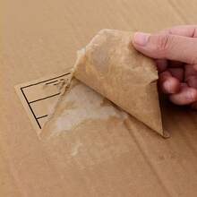 50 100 Sheets A4 Kraft Paper Light Brown Non-Adhesive Printable And Writeable, Suitable For Laser And Inkjet Printers, Matte Full Sheet Sticky Paper, Label Stickers Strong Adhesive High Quality - View 9