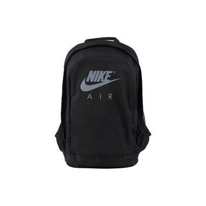  Nike Air Hayward Zipper Closure Polyester Backpack, Unisex Regular Style, Black CK0954-010