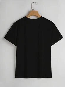 Women T-Shirts - Black - View 2
