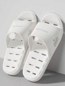 Anti-Slip, Odor-Resistant Bathroom Slippers, Breathable Perforated EVA Material, Unisex Home Sandals - Slippers - View 33