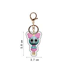 1 Stück neue Dandy's World Spiel Zubehör Acryl Figur Schlüsselanhänger Anhänger, perfektes kleines Geschenk für Fans und Freunde (zufälliger Stil) - Verschiedenfarbig - Übersicht 4
