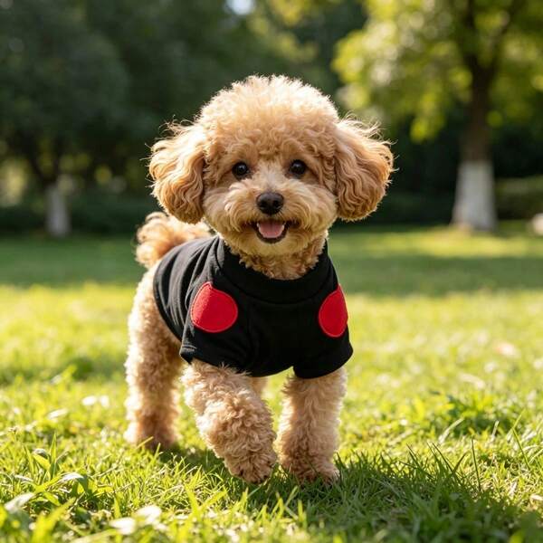 1PC Pet Clothes Love Sweater Pet Dog Cat For Taddy Puppy Medium Dog Heart-Shaped Sweatshirt Puppy Outdoor Clothes