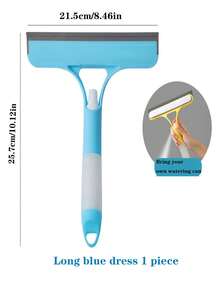 Dụng cụ vệ sinh kính 3 trong 1, dụng cụ cọ rửa gương phòng tắm kèm gạt nước và bình xịt, dụng cụ vệ sinh kính đa năng với cọ rửa, gạt nước và bình xịt. - Nhiều màu - Xem 16
