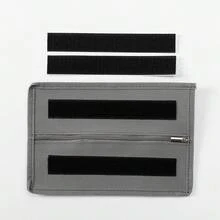 Versatile Hidden Security Bag - Concealed Valuables Storage Pouch With Strong Adhesive And Zipper, For Storing Cash, Cards, Jewelry - Suitable For Under Bed, Desk, Table, Closet, RV, Secret Compartment, Perfect For Hiding Coins, Documents, Ledgers, Watches And Other Precious Items, Waterproof Design - Multicolor - View 5