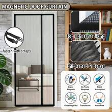Summer Magnetic Hands-Free Anti-Mosquito Door Curtain, Auto Magnetic Closure, Wear-Resistant & Washable, Fine Mesh Anti-Insect - Side Opening - View 5