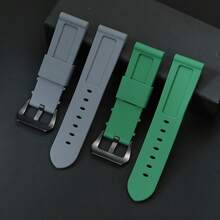 Premium Silicone For Men Women Watchbands 22mm 24mm 26mm Comfortable Replacement Wrist Strap For Wristwatch Watch Band - Mouldless - View 2