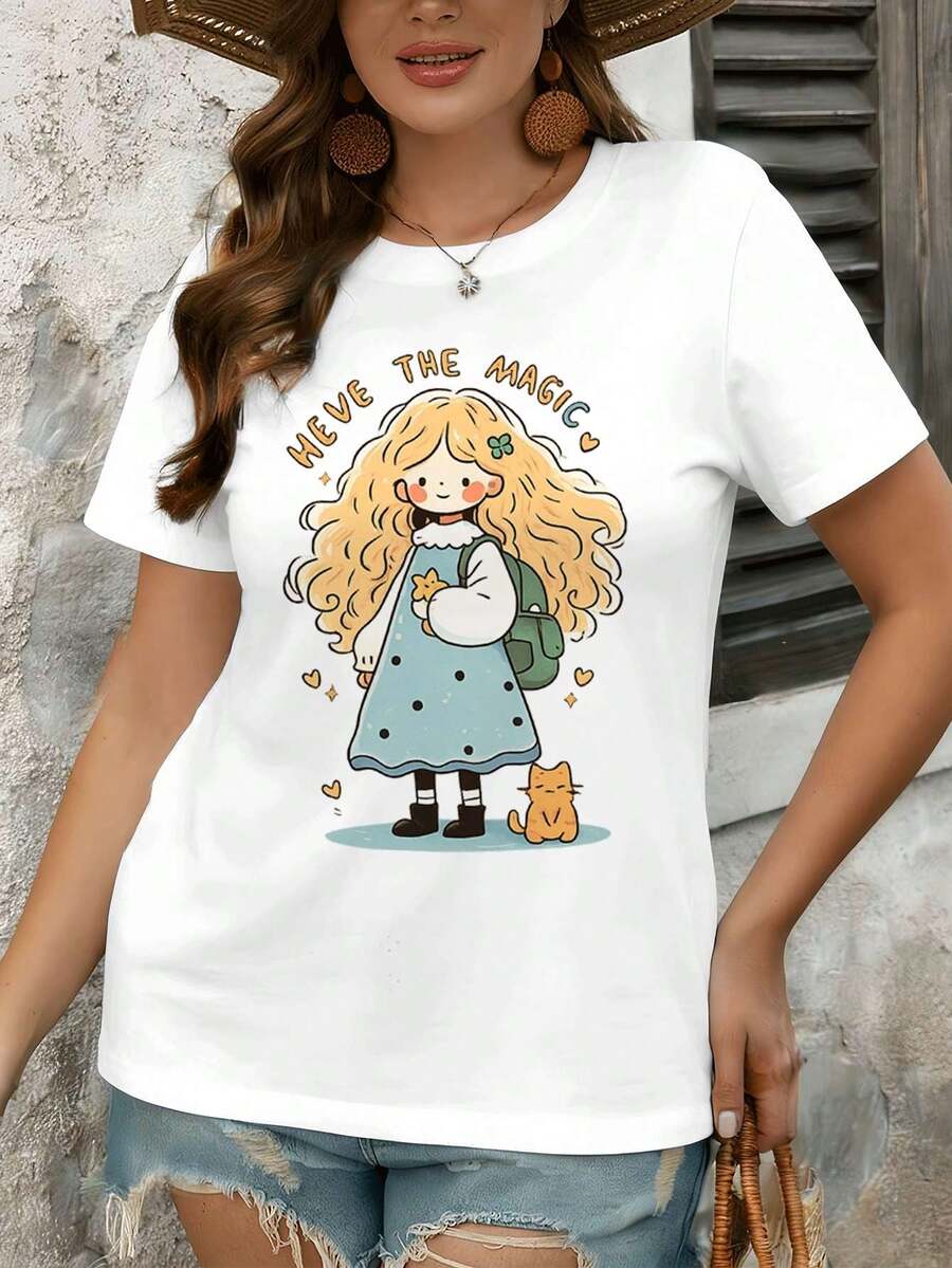 Women T-Shirts - White - View 1