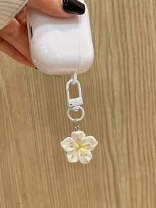1 buah Casing Pelindung Earphone Bluetooth TPU Putih Mengkilap dengan Hiasan Sakura, Desain Sakura yang Lucu, Kompatibel dengan Pro 3, Pro (Generasi ke-2), 3, Pro, 4, Cocok untuk Penggunaan Sehari-hari, Musim Semi, Hari Ibu, Ulang Tahun, Musim Wisuda, Pengiriman Cepat - Putih - View 5
