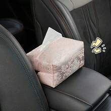 1个高档车载纸巾盒，中式悬挂式车载纸巾架 - A - 查看 6