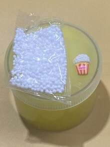手工泡沫球，食物模拟系列，软爆米花造型，挤压泡泡，ASMR体验，柔软触感，成人减压玩具。挤压减压史莱姆，水晶泥减压玩具，泡泡糖泡沫减压史莱姆套装 - 彩色 - 查看 11