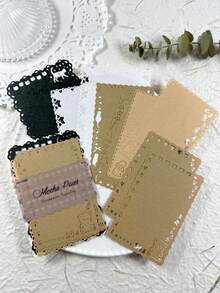 10pcs/Pack Minimalist Versatile Lining Material Paper, Vintage Decorative DIY Craft Paper - Dreamweaver Of All Things - View 15
