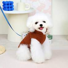 1 buc Haine de câine Haine de iarnă pentru animale de companie pentru câini mici și medii Veste calde din fleece pentru câini Ideale pentru Teddy Pomeranian Bulldog - Roz - Vizualizare 10