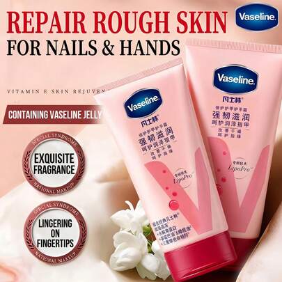 Vaseline Kem dưỡng da tay và móng, thích hợp sử dụng hàng ngày