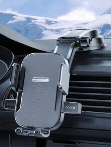 Giá đỡ điện thoại ô tô có thể xoay 360° và gập gọn, đế hút mạnh mẽ cho bảng điều khiển và ngăn giữa xe. - A - Xem 7