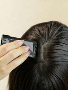 1pc 3-In-1 Hair Dye Brush With Comb Teeth, Emergency Gray Hair Rescue, Multi-Color Options, One Brush Can Cover White Hair Without Full Head Dyeing, Convenient & Quick Retouch, Suitable For Daily Commute, Temporary Retouch, Important Occasions Hair Styling, Also Can Be A Practical Gift For Elderly, Office Workers - None - View 4
