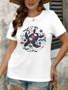Women T-Shirts - White - View 1