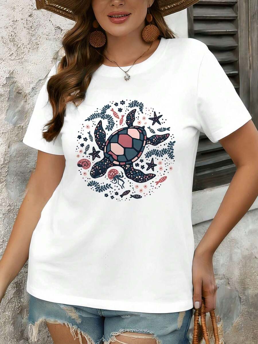 Women T-Shirts - White - View 1