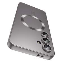 奢華磁吸軟 TPU 手機殼，適用於 Galaxy S26 Ultra S25 Ultra S24 Ultra S23 Ultra S26 S25 FE A56 A36 A55 A57 A37 A17 A16 A06 A07 - 灰色 - 查看 7