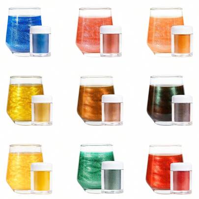 Glitter For Drinks,Colorful Sprinkles Cake Decorating,Luster Dust For Cocktail Beverages,Food Coloring Shimmer Powder For Baking,Cake Cupcakes Cookies Drinks Candy Strawberries Decorations,Holidays,Mother's Day Birthday Party Supplies