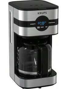 KRUPS Espressería Manual Divine Acero Inoxidable, boquilla de vapor, con sistema Thermoblock, compacta, moderna y fácil de usar, capacidad de 1 L, disfruta de un delicioso sabor a café, XP444C50 - Moderno - Ver 13
