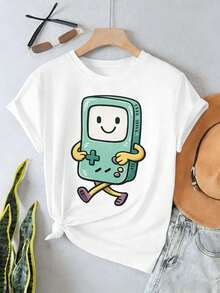 Women T-Shirts - White - View 2