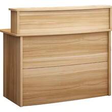 FENGSUN Mostrador De Recepcion Mdf 120x45x102cm Durable Funcional Vt - Amarillo - Ver 4