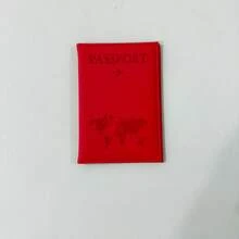 客製化文字 Logo 護照套，PU 皮革護照夾，票券錢包，大容量，可折疊，極簡風，送給家人、朋友的生日、週年、畢業禮物，防盜刷，旅行必需品，字母刺繡旅行配件 - 均碼 - 查看 17