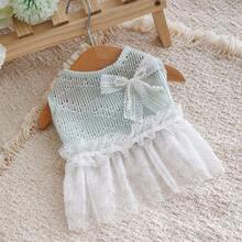 1 bộ váy mới mùa xuân/hè cho mèo/chó, váy dễ thương cho chó Teddy/Poodle, quần áo chống rụng lông cho thú cưng. - Nhiều màu - Xem 15