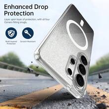(Follow The Store, Collect The Product To Get A Free Lanyard) Magnetic Phone Case/Kickstand Phone Case + Wrist Strap Phone Case, Suitable Compatible With Apple 17 Pro Max/16 Pro Max/15 Pro Max/14 Pro Max/13 Pro Max/12 Pro Max/11, Suitable For Samsung S26 Series - Black - View 7