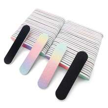 50pcs Colorful Nail Files And Buffers, 100/180 Grit Professional Nail Files, Sandpaper Blocks, Buffing Blocks And Buffers, Effectively Remove Nail Ridges And Hangnails - Multicolor - View 7