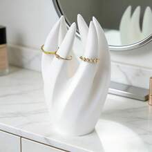 A Minimalist Style Jewelry Stand, Perfect For Organizing Earrings, Rings And Various Jewelry, Both A Fashionable Desk Accent And An Elegant Engagement Ring Display Stand Or Exquisite Interior Decoration. This Is An Ideal Gift For Women, Suitable For Valentine's Day, Romantic Nights, Birthdays And Anniversaries, Combining Charming Jewelry Storage Functionality. - Multicolor - View 13