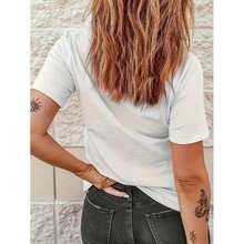 Women T-Shirts - White - View 2