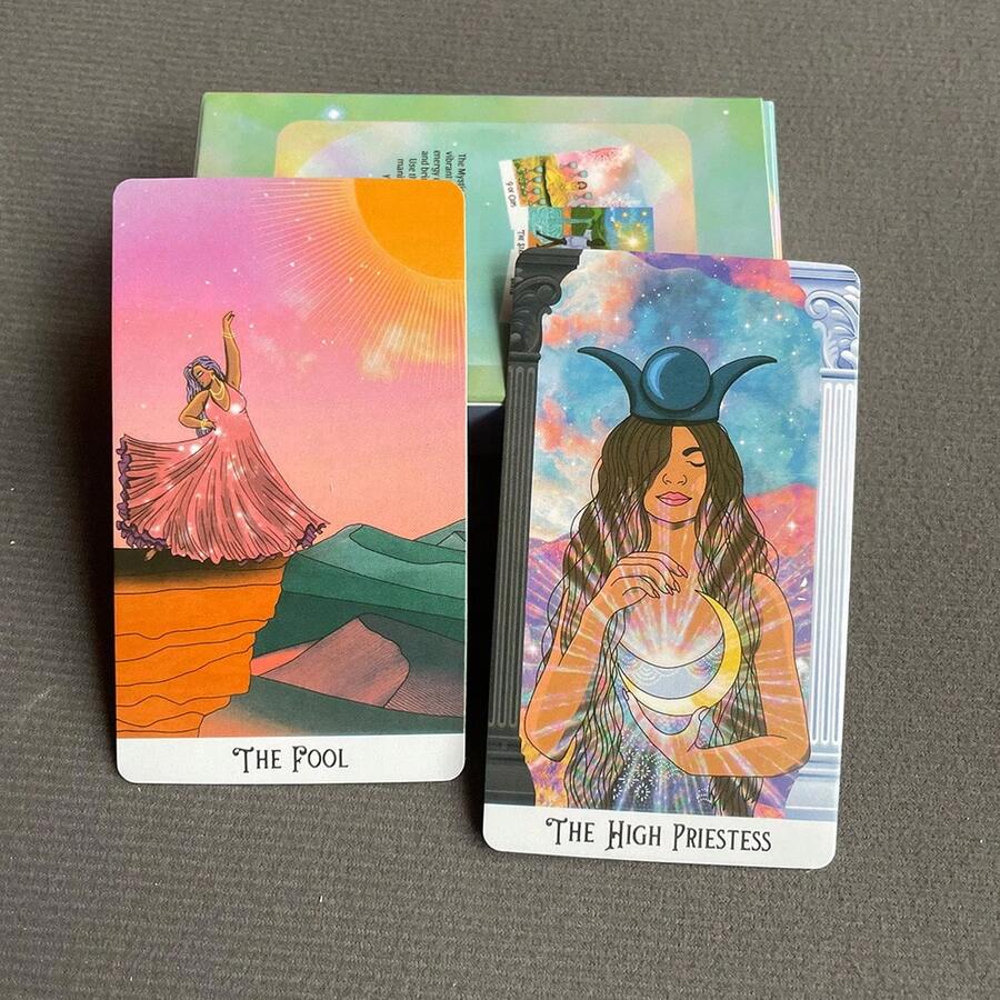 神秘灵魂塔罗牌游戏，占卜游戏，派对游戏，节日礼物 - Mystic Soul Tarot - 查看 1