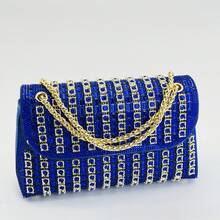 Multifunktionella förvaringsväskor - Blå diamantväska - Visa 1