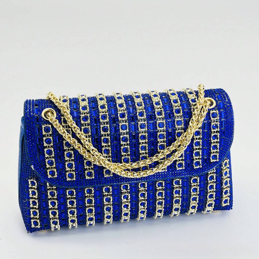 Multifunktionella förvaringsväskor - Blå diamantväska - Visa 1