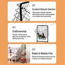 Multi-Layer Freestanding Storage Basket, Kitchen Fruit Vegetable Organizer, Snacks Storage Rack, Standing Food Storage Shelf For Home Kitchen Pantry - 查看 9
