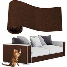 Indoor Cat Sofa Corner Protector, Anti-Scratch Furniture Protection Pad, Trimmable Climbing Cat Scratching Mat Play Mat, Suitable For Cat Tree/Door/Carpet, Easy To Use (Cat Supplies/Cat Toys/Cat/Cat Bed/Cat Scratcher/Cat Tree) - 30*100cm - View 10