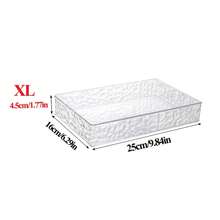 10/7/1pc Drawer Organizer Divider Box, Transparent Water Ripple Cosmetic Storage Box, Transparent PET Plastic Material, Multi-Functional Miscellaneous Sorting Box, Multiple Sizes Available, Suitable For Various Home Drawers, Room Decor, Bathroom Decor - Polka Dots - Transparent - Water Ripple - View 19